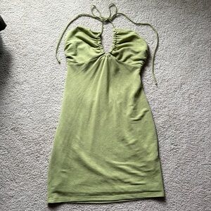 Light Green Mini Versatile Dress